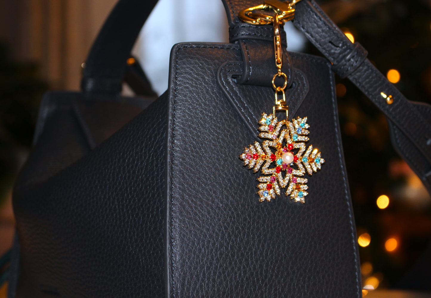 Winter Luxe Snowflake Charm