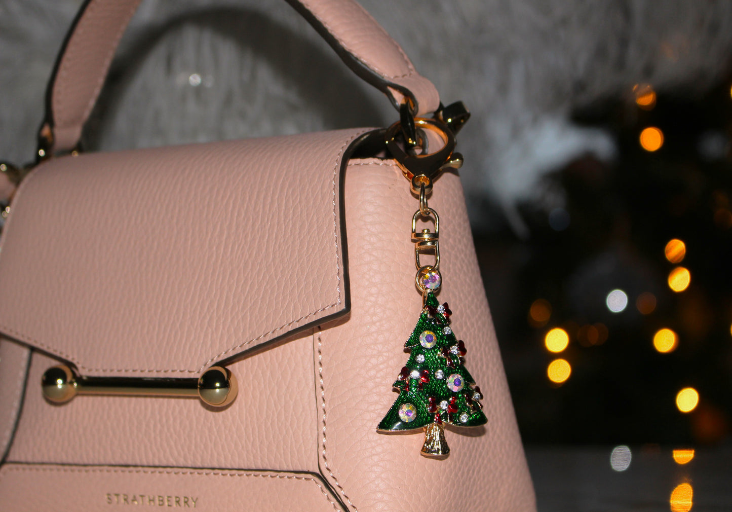 Glam Holiday Tree Charm