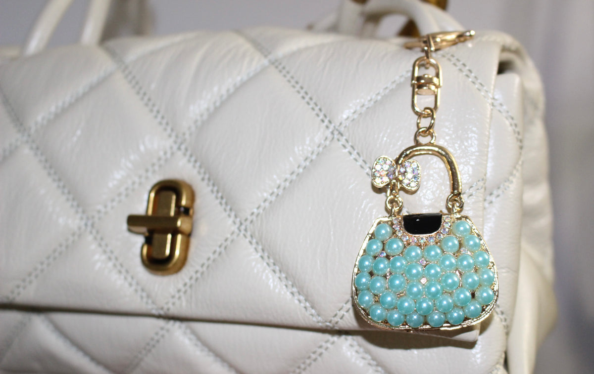 Pearl Purse Charm