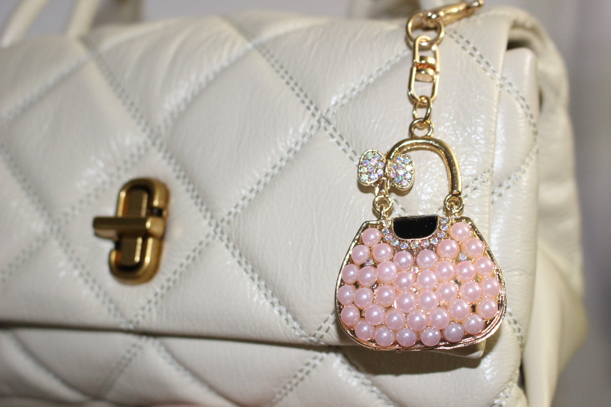 Pearl Purse Charm