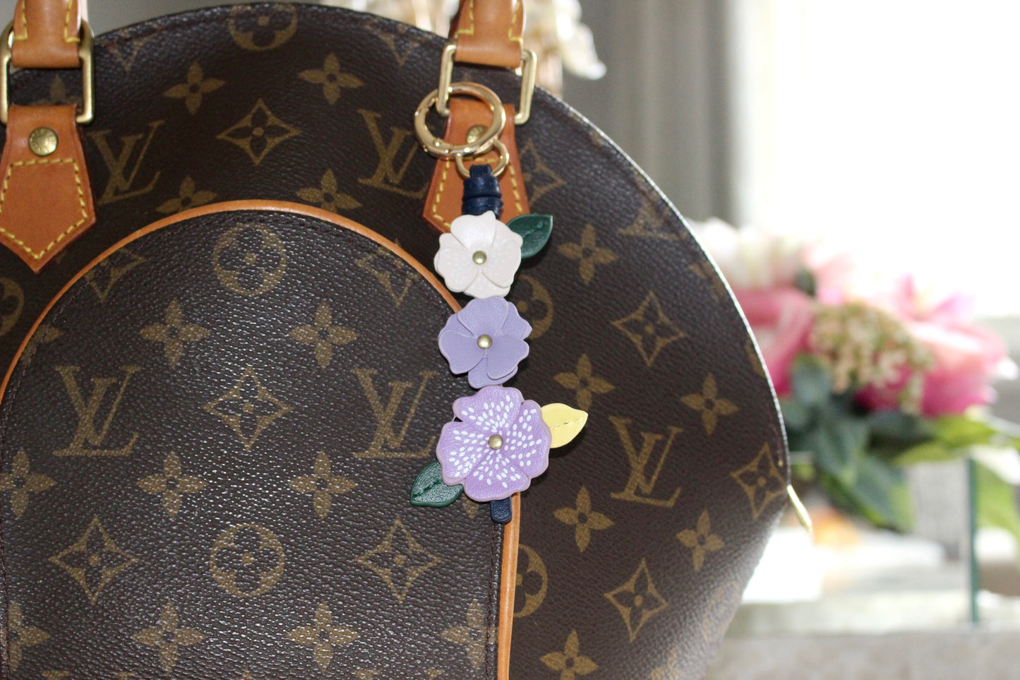 Contemporary Leather Flowers