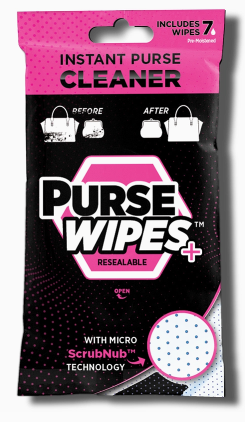 Purse Wipes - 3 Pack