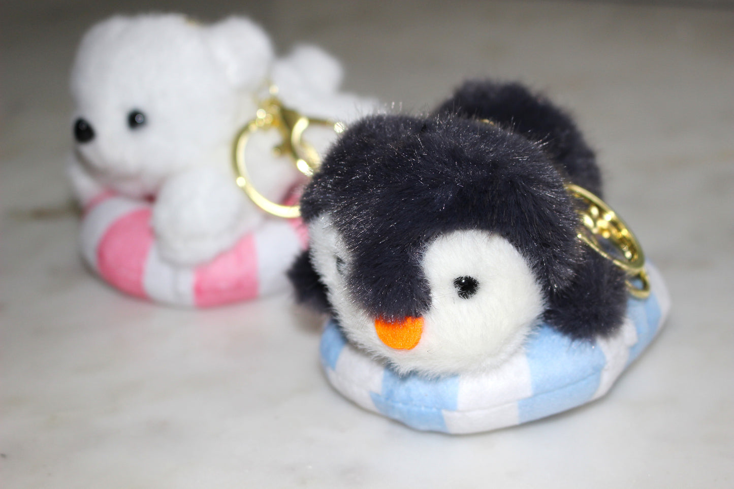 Tubing Teddy Charms