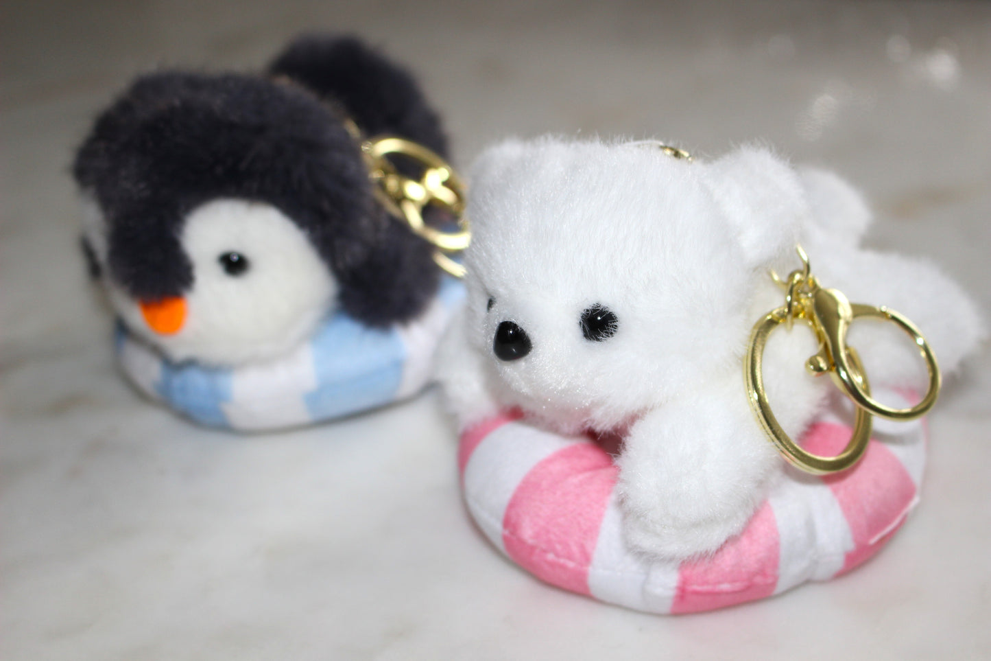 Tubing Teddy Charms