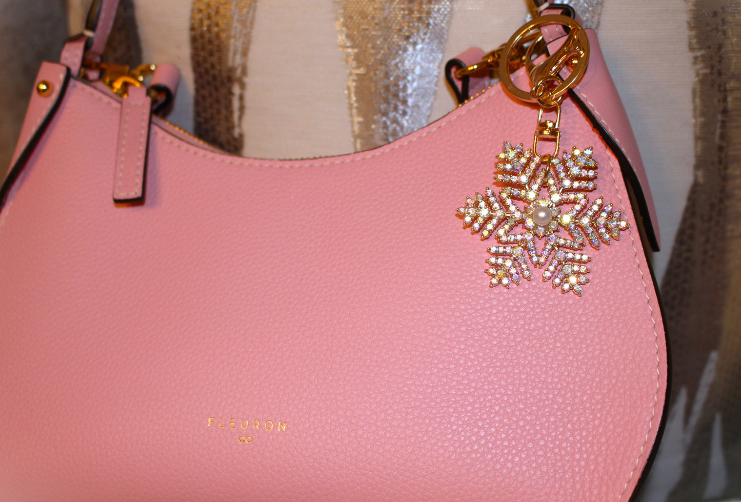 Winter Luxe Snowflake Charm