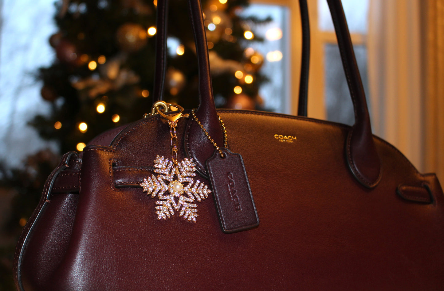 Winter Luxe Snowflake Charm