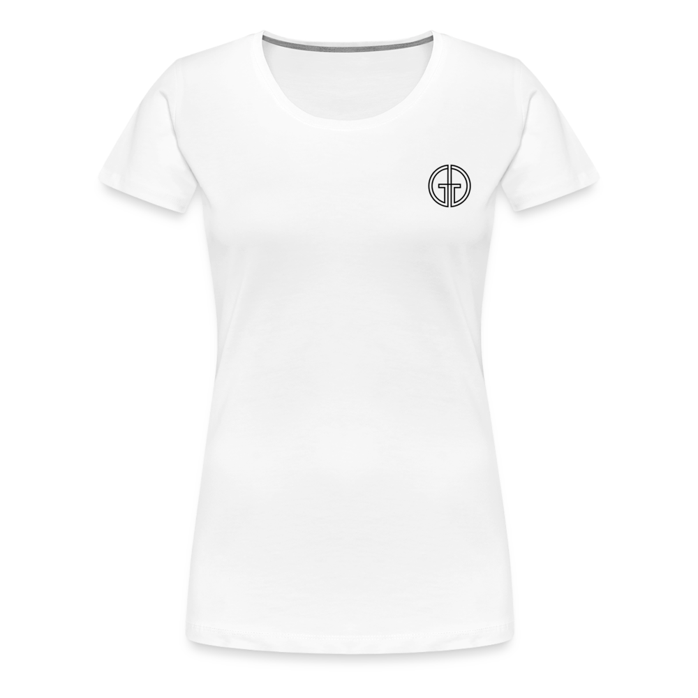 The Gals Guide Women’s Premium T-Shirt - white