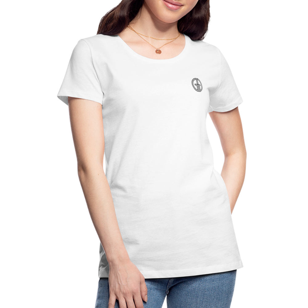 The Gals Guide Women’s Premium T-Shirt - white