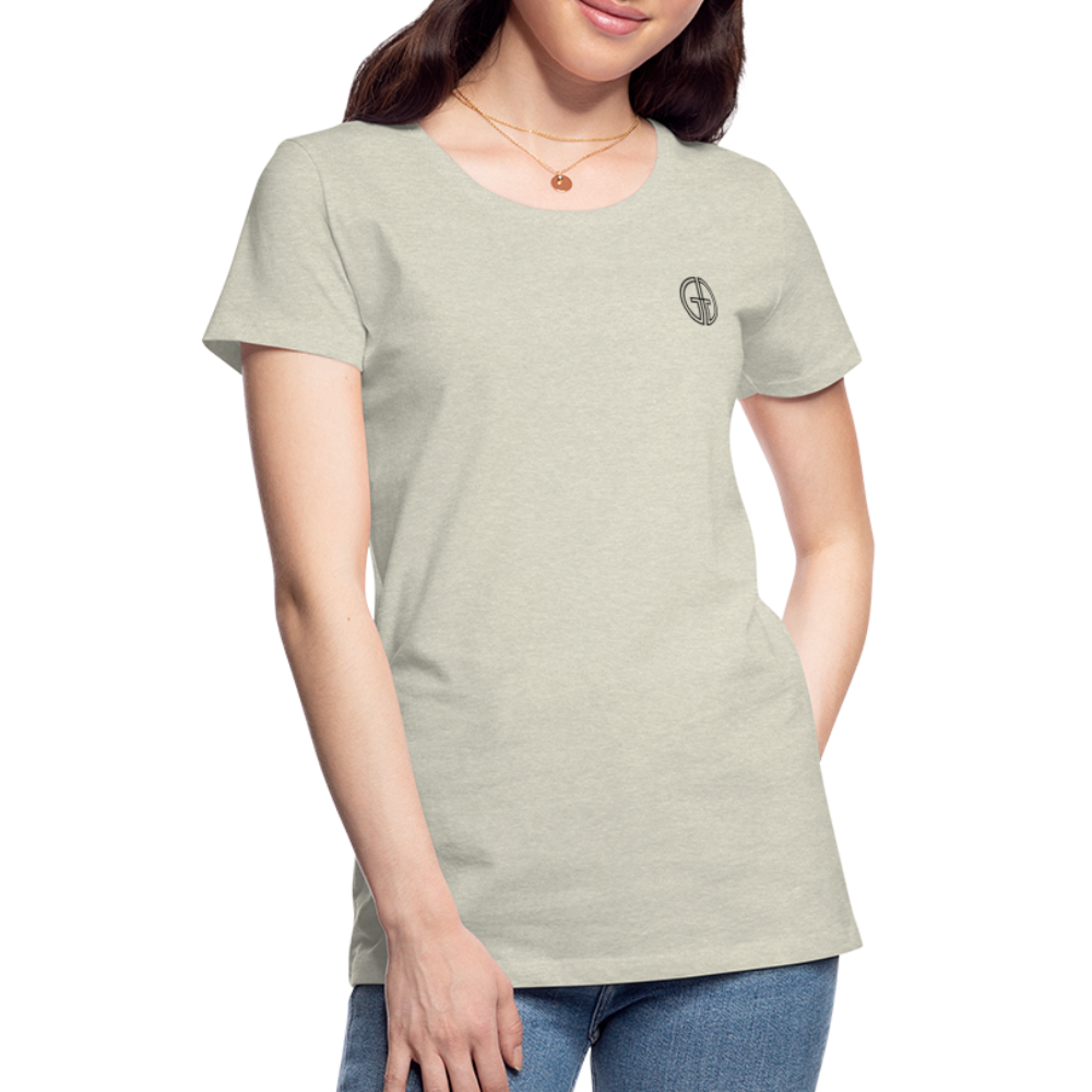 The Gals Guide Women’s Premium T-Shirt - heather oatmeal